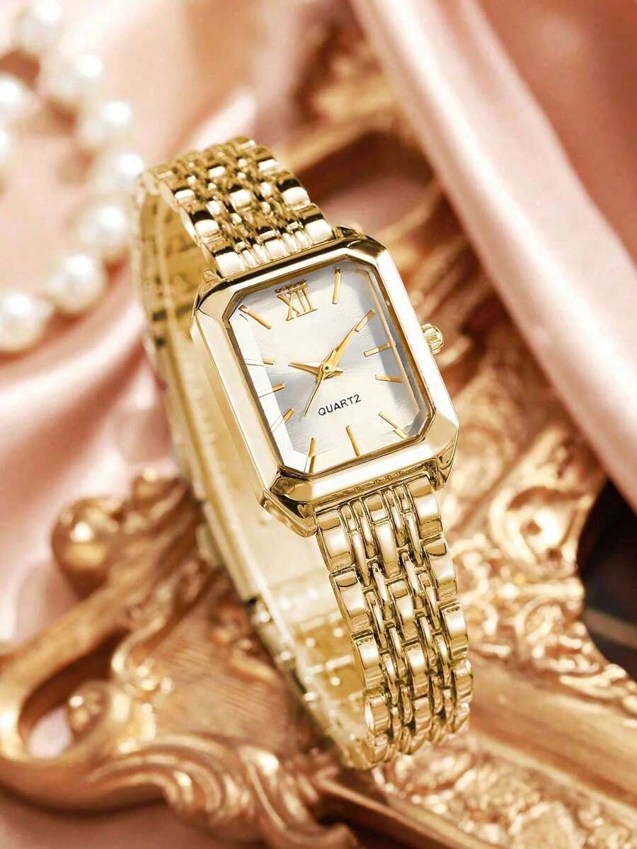 Womens Square Case Quartz Watc - Women Fashion Necklace recension och pris