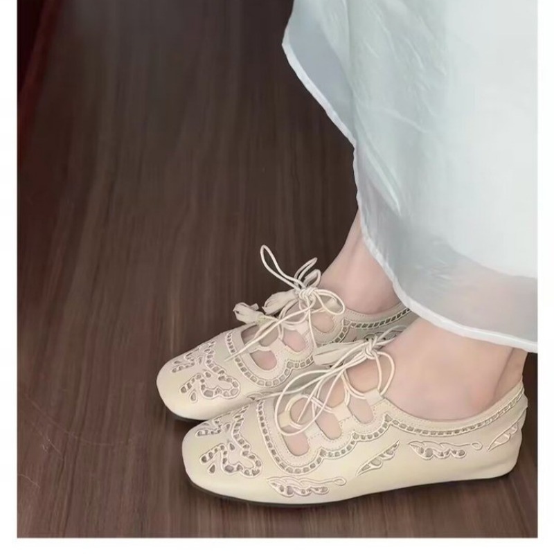 French Lace-Up 2026 Spring Squ - Women'S Fashion For Summer 2026 recension och pris