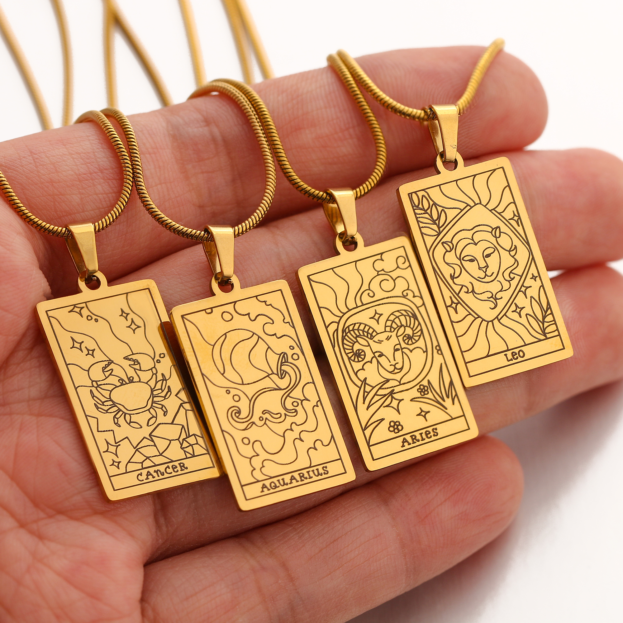 Zodiac Sign Necklace Stainless - Women'S Ysl Fashion recension och pris