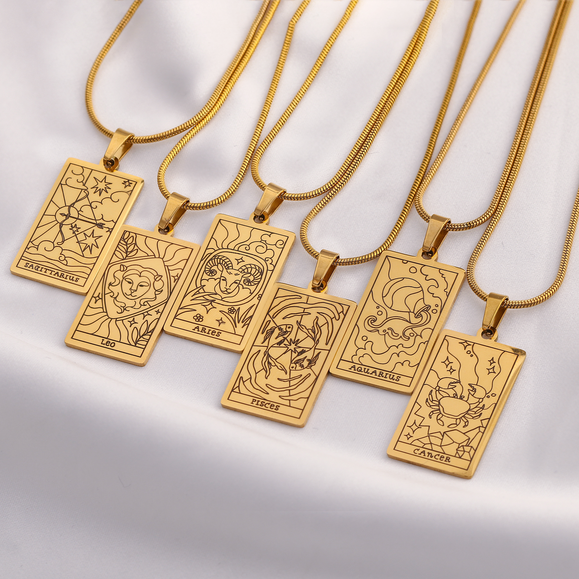 Zodiac Sign Necklace Stainless - Women'S Ysl Fashion recension och pris