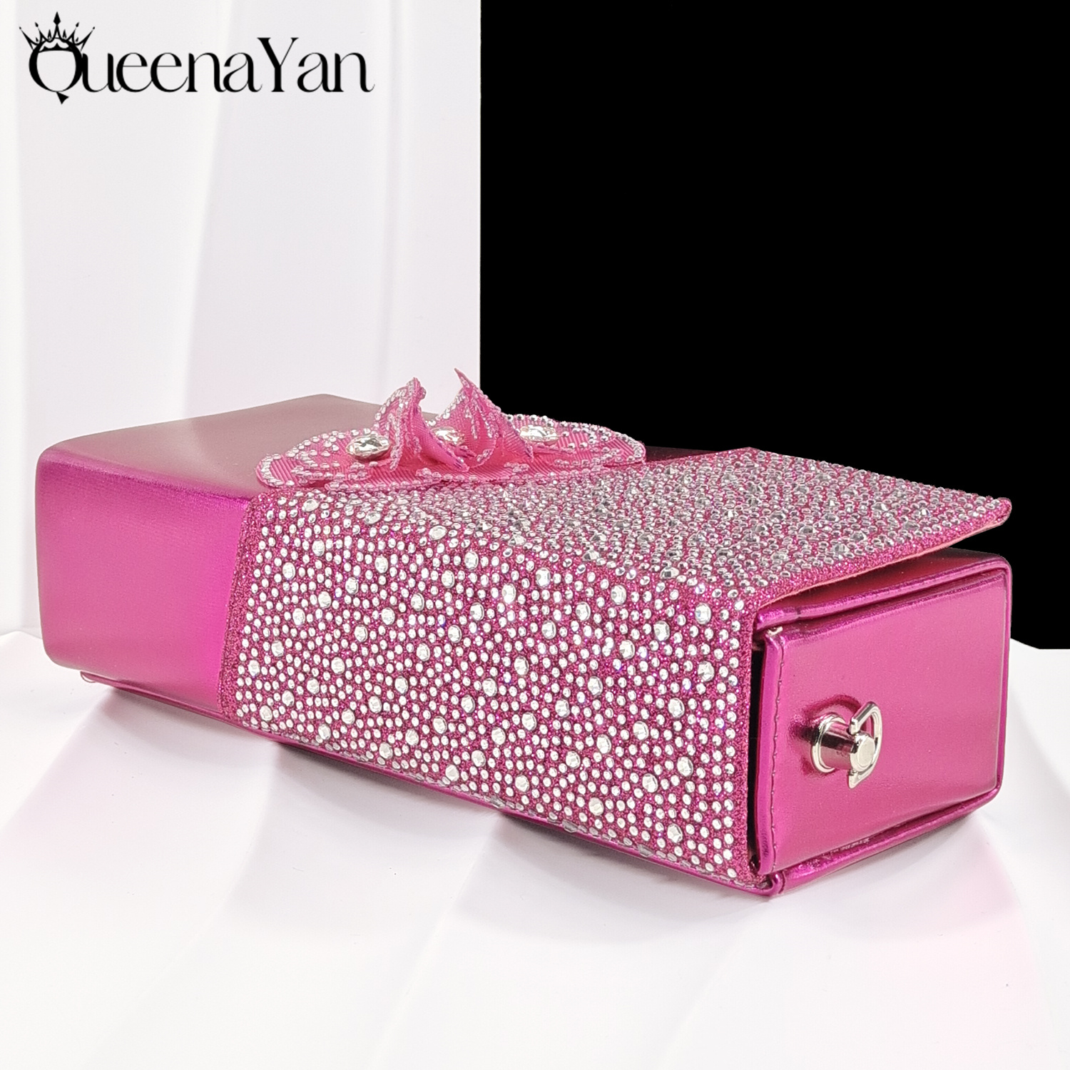 QueenaYan Fuchsia Color Shoes  - Women Fashion Handbags recension och pris
