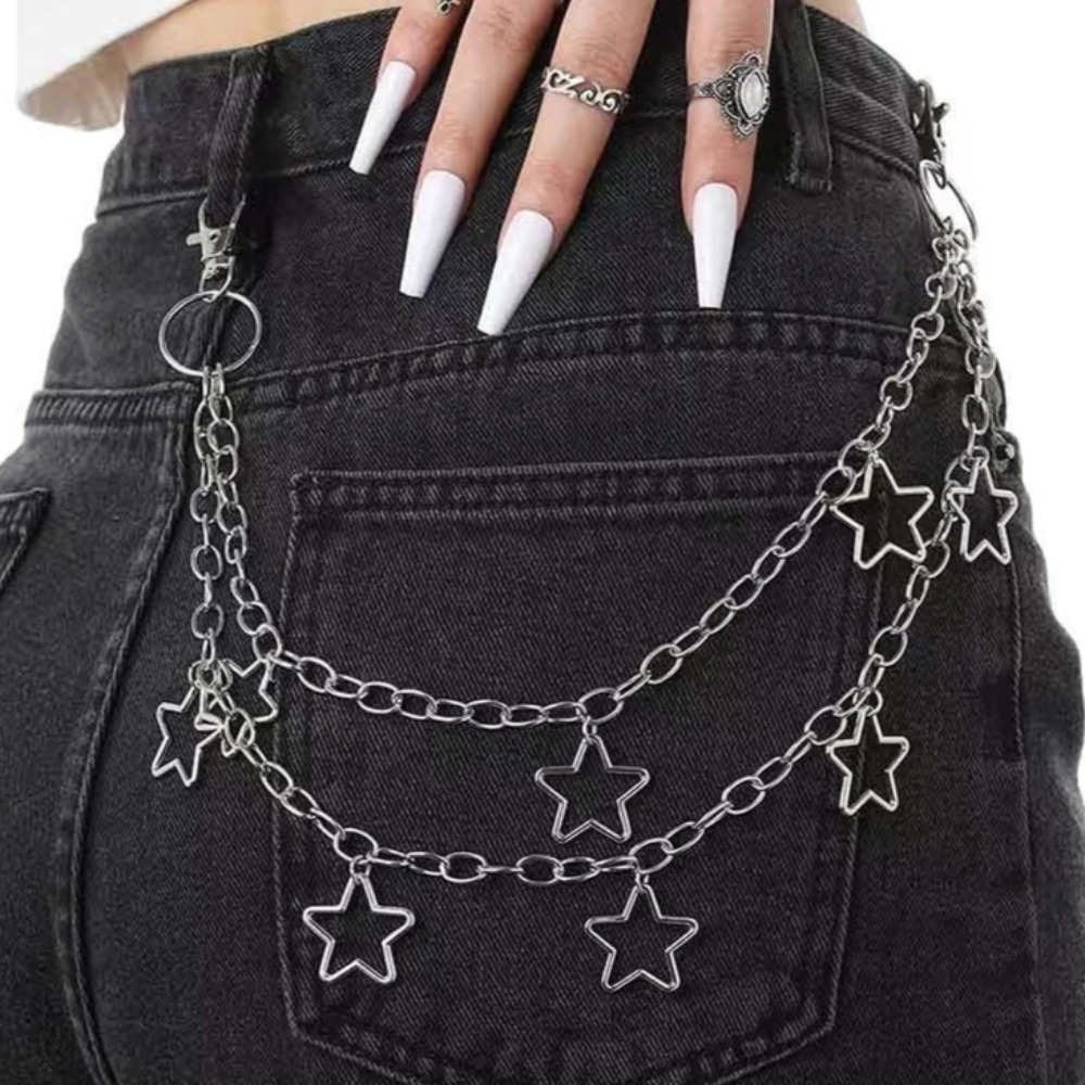 Punk Star Double Layer Waist C - Women'S Fashion Layering recension och pris