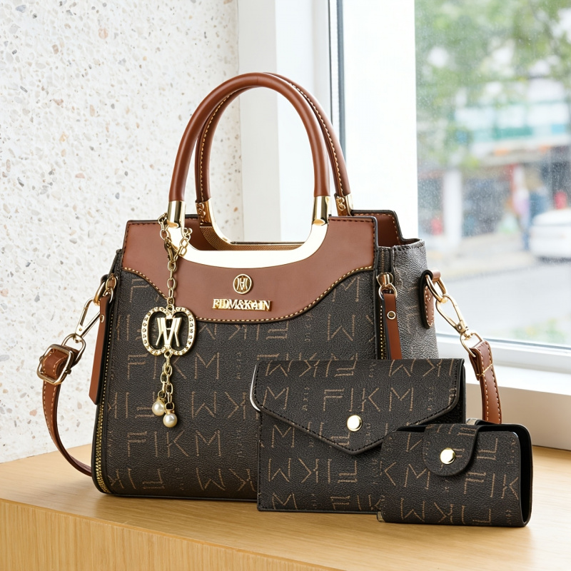 3-piece set of light luxury hi - Women Fashion Handbags recension och pris