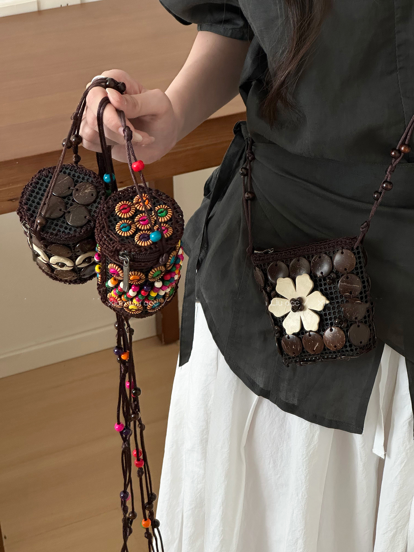 Bohemian Style Diagonal Cross  - Coin Purse Women recension och pris