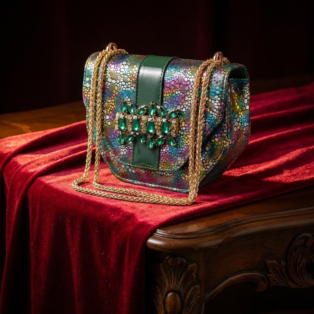 2026 New Elegant Rhinestone Pe - Women Fashion Handbags recension och pris