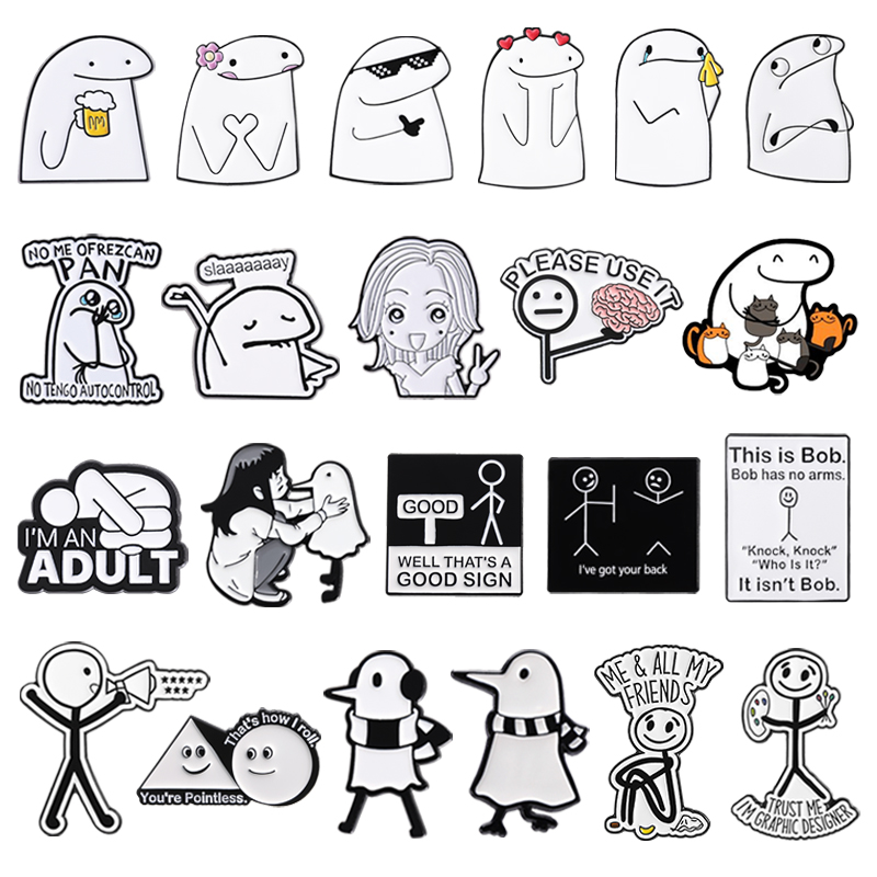 Women Girl Power Enamel Pins F - Women Fashion History recension och pris