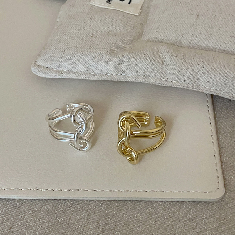 Unique Multi-Layer Metal Ring  - Women'S Fashion Layering recension och pris
