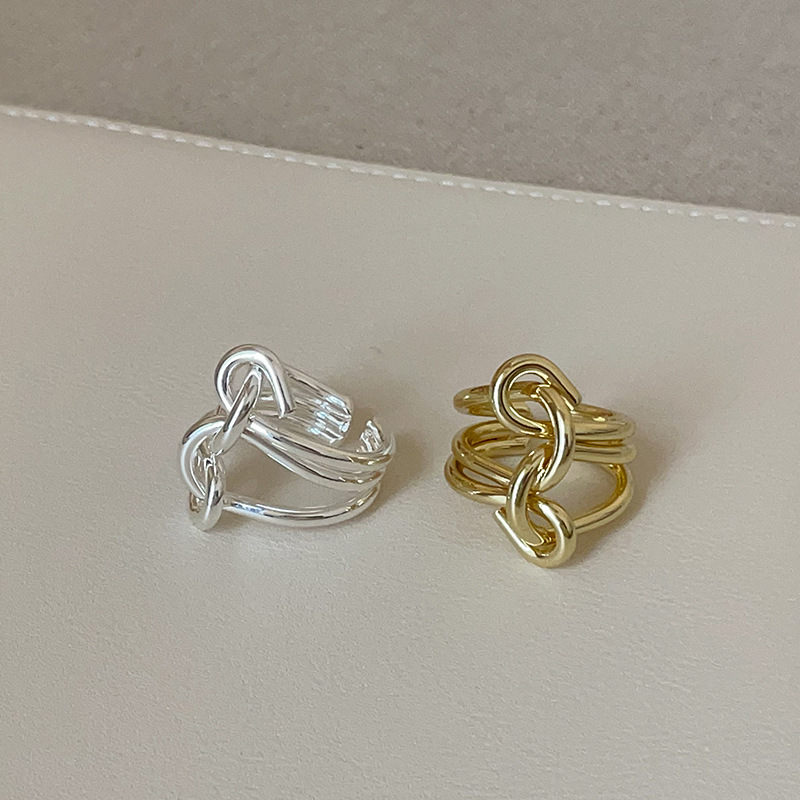 Unique Multi-Layer Metal Ring  - Women'S Fashion Layering recension och pris