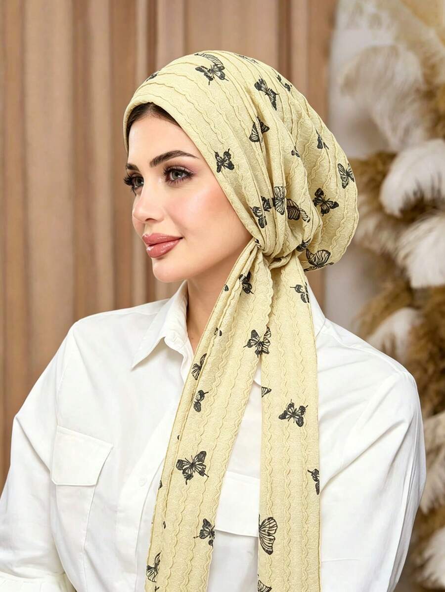 Elegant Butterfly Print Pleate - Women Fashion Wear recension och pris