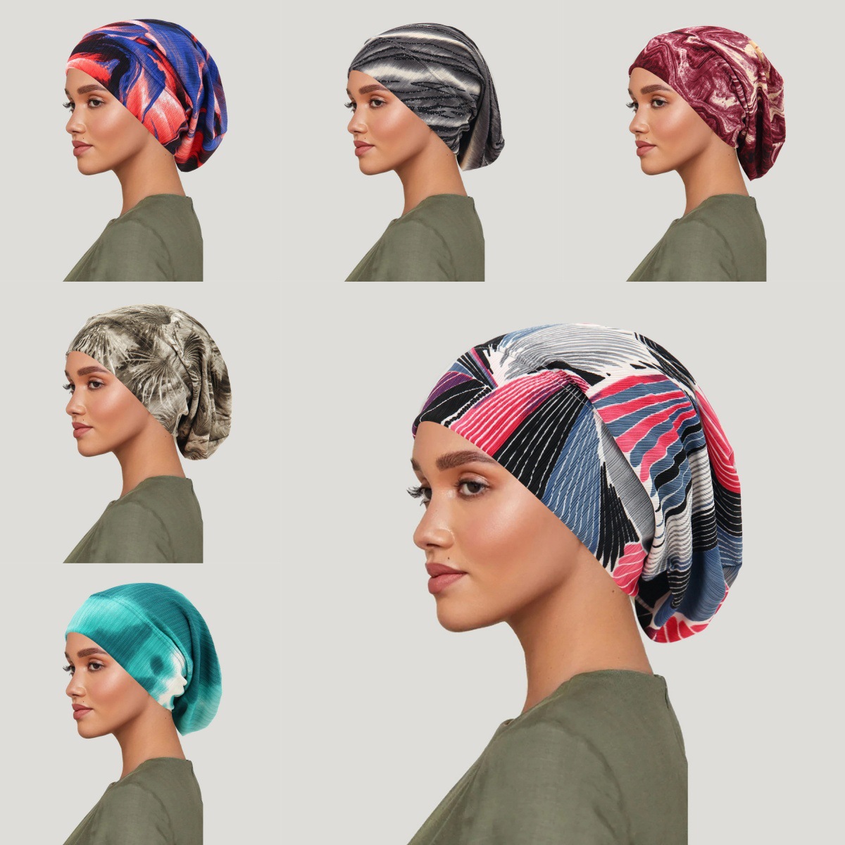 2026 New Tie-dye Hair Cover Ca - Women'S Fashion Hats recension och pris