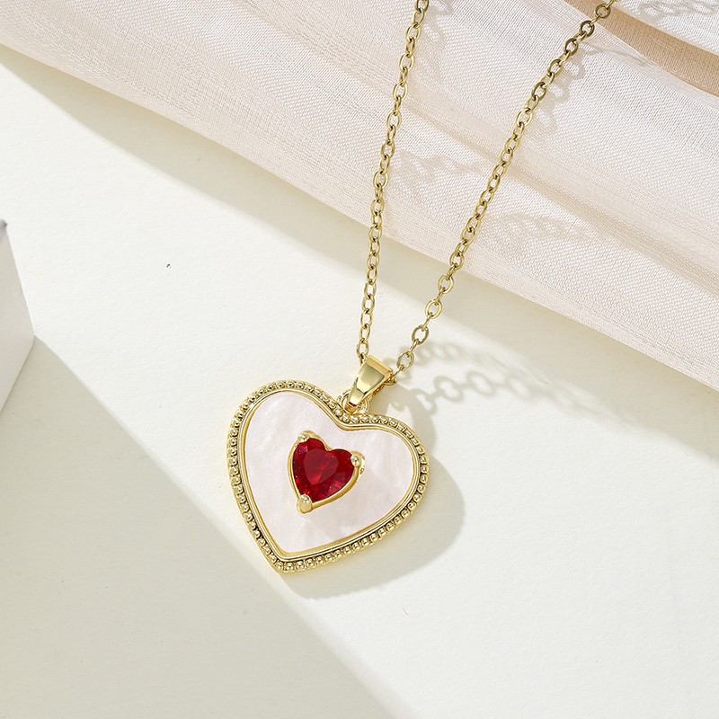 Classical White Enamel Red Zir - Women'S Day Fashion Show recension och pris