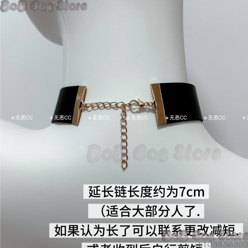 9S Choker Game Nie Cosplay Cos - Women Fashion Necklace recension och pris