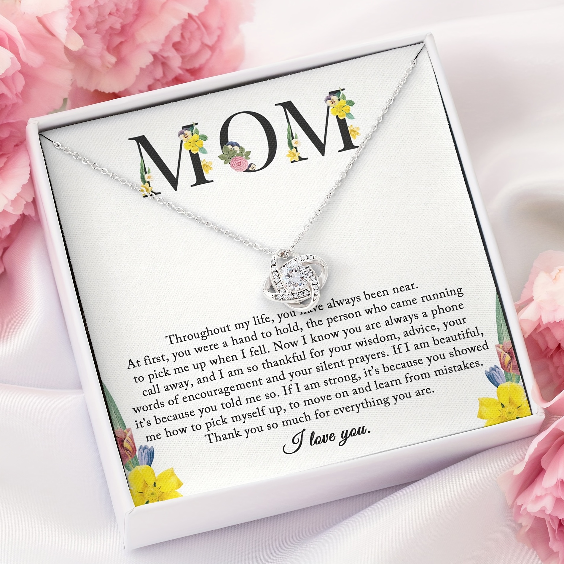 Sentimental To My Mom Necklace - Women'S Day Fashion Show recension och pris