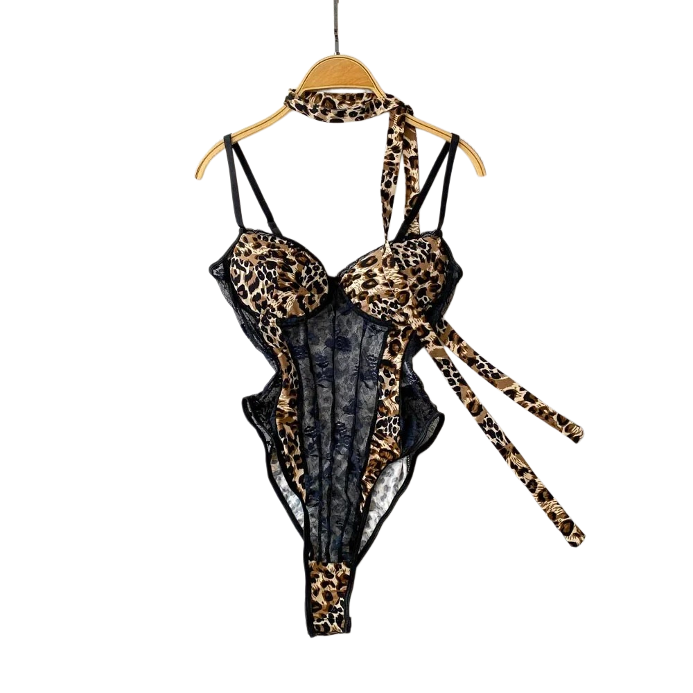 Women Hotsweet V-neck Leopard  - Women Fashion Necklace recension och pris