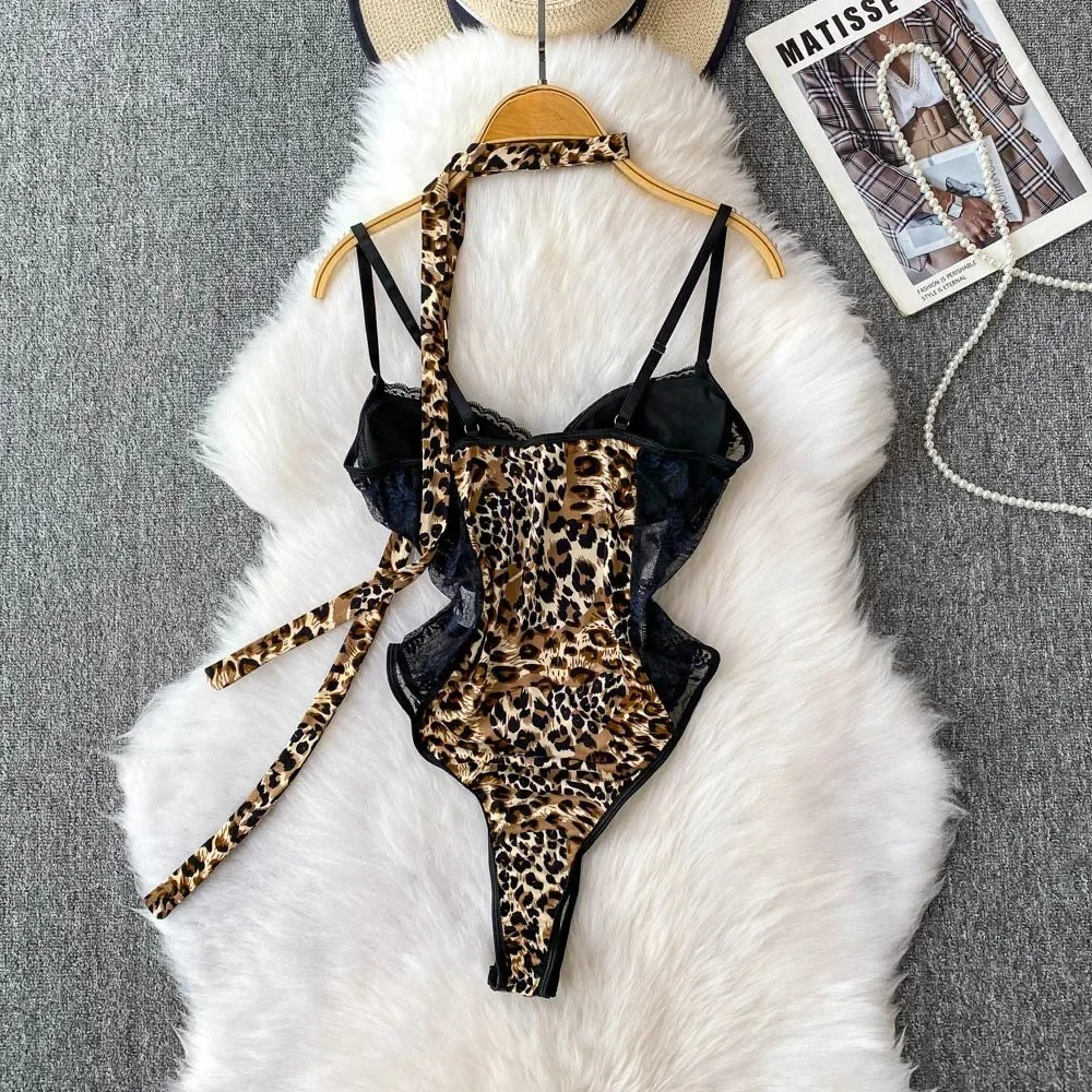 Women Hotsweet V-neck Leopard  - Women Fashion Necklace recension och pris