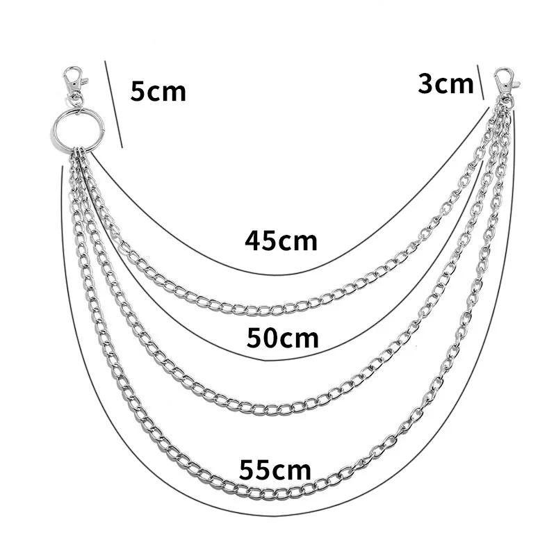 Layer Metal Belt Chain Punk Ho - Women'S Fashion Layering recension och pris