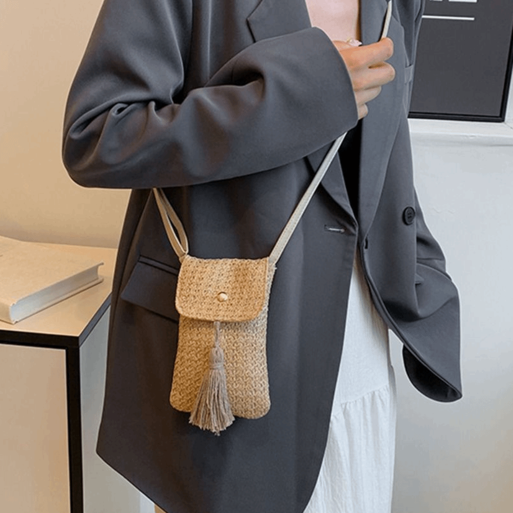 Fashion Weaving Straw Woven Ha - Women Fashion Handbags recension och pris
