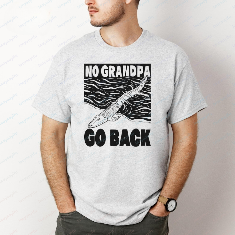 No Grandpa Go Back Tshirt Pale - Women Fashion History recension och pris