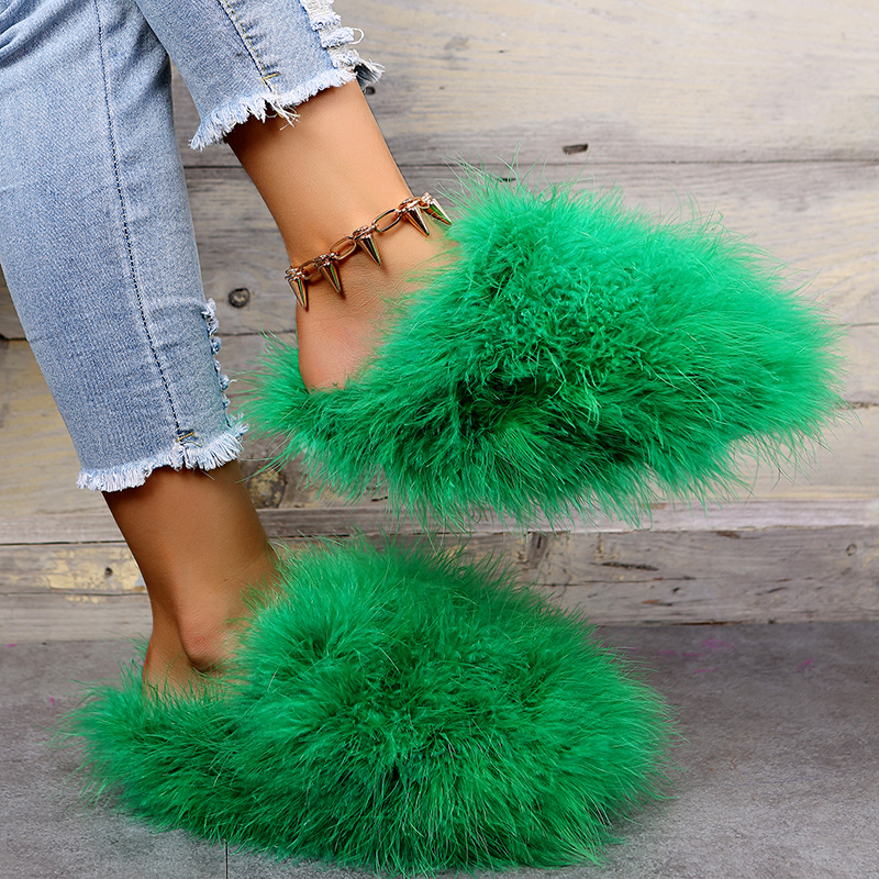 Women Luxury Fur Slippers 2025 - Women'S Fashion Summer 2025 recension och pris