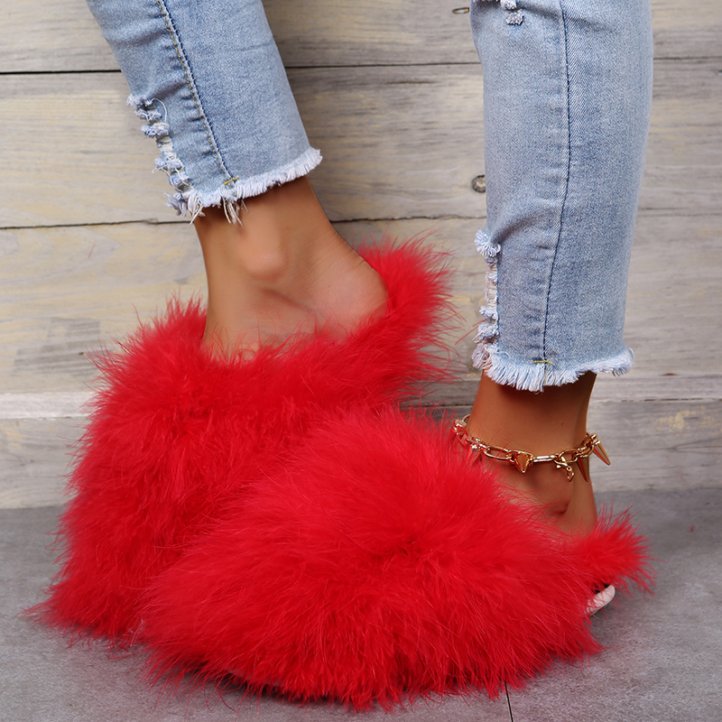 Women Luxury Fur Slippers 2025 - Women'S Fashion Summer 2025 recension och pris