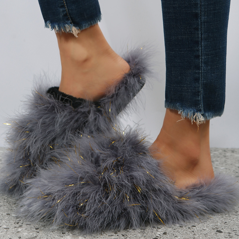 Women Luxury Fur Slippers 2025 - Women'S Fashion Summer 2025 recension och pris