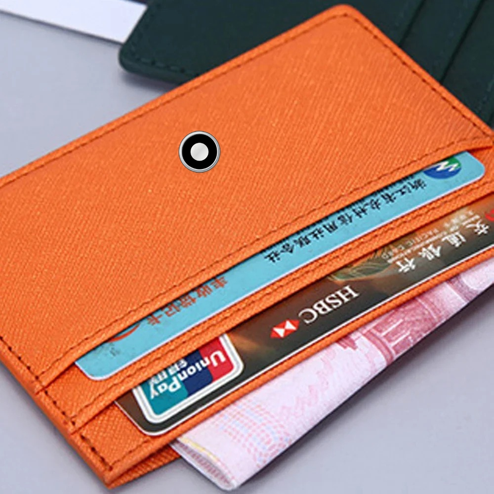 Minimalist Women Men Leather S - Coin Purse Women recension och pris