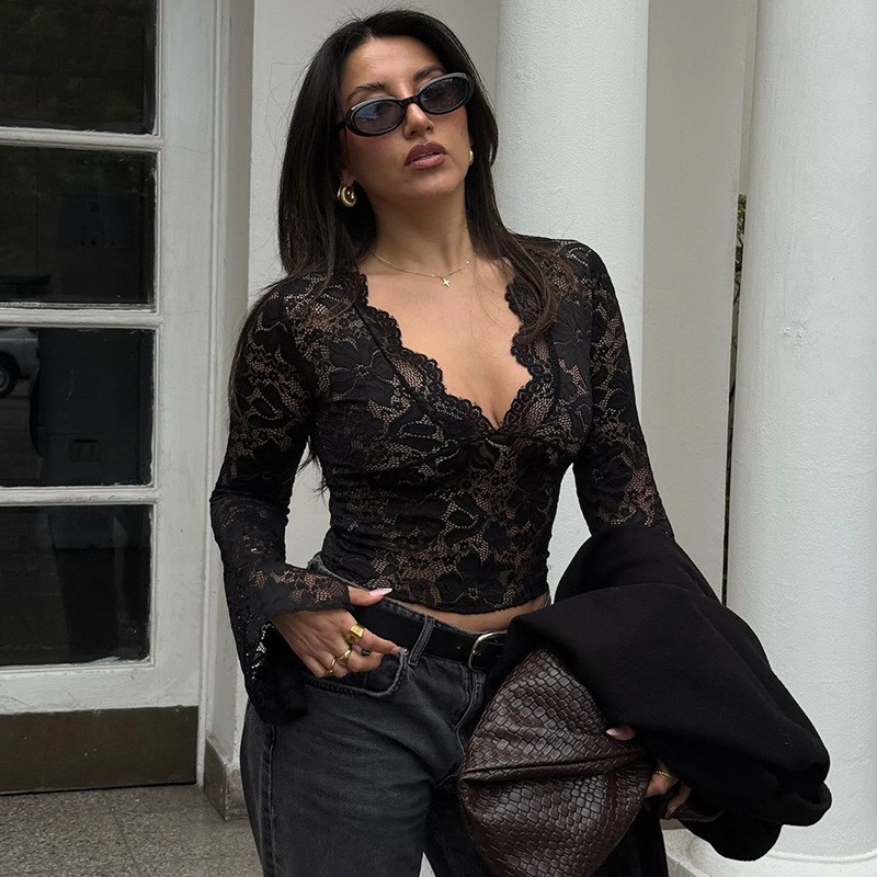 Y2k Clothes T Shirt For Woman  - Women Fashion Necklace recension och pris