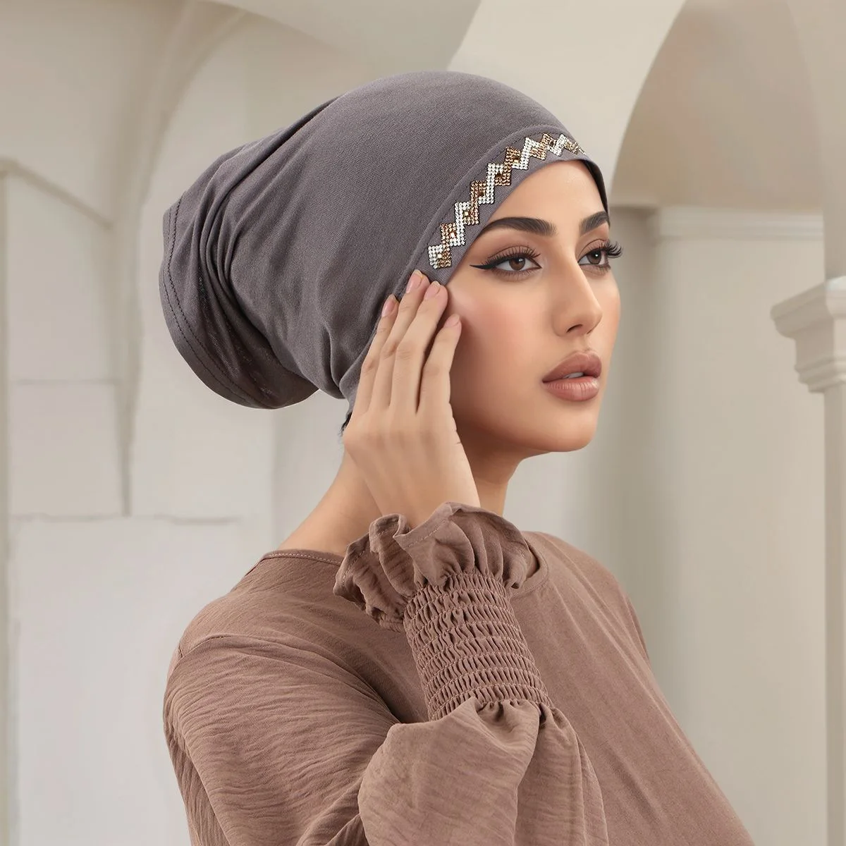 Muslim Head Cover Hat Elastic  - Women Fashion Wear recension och pris
