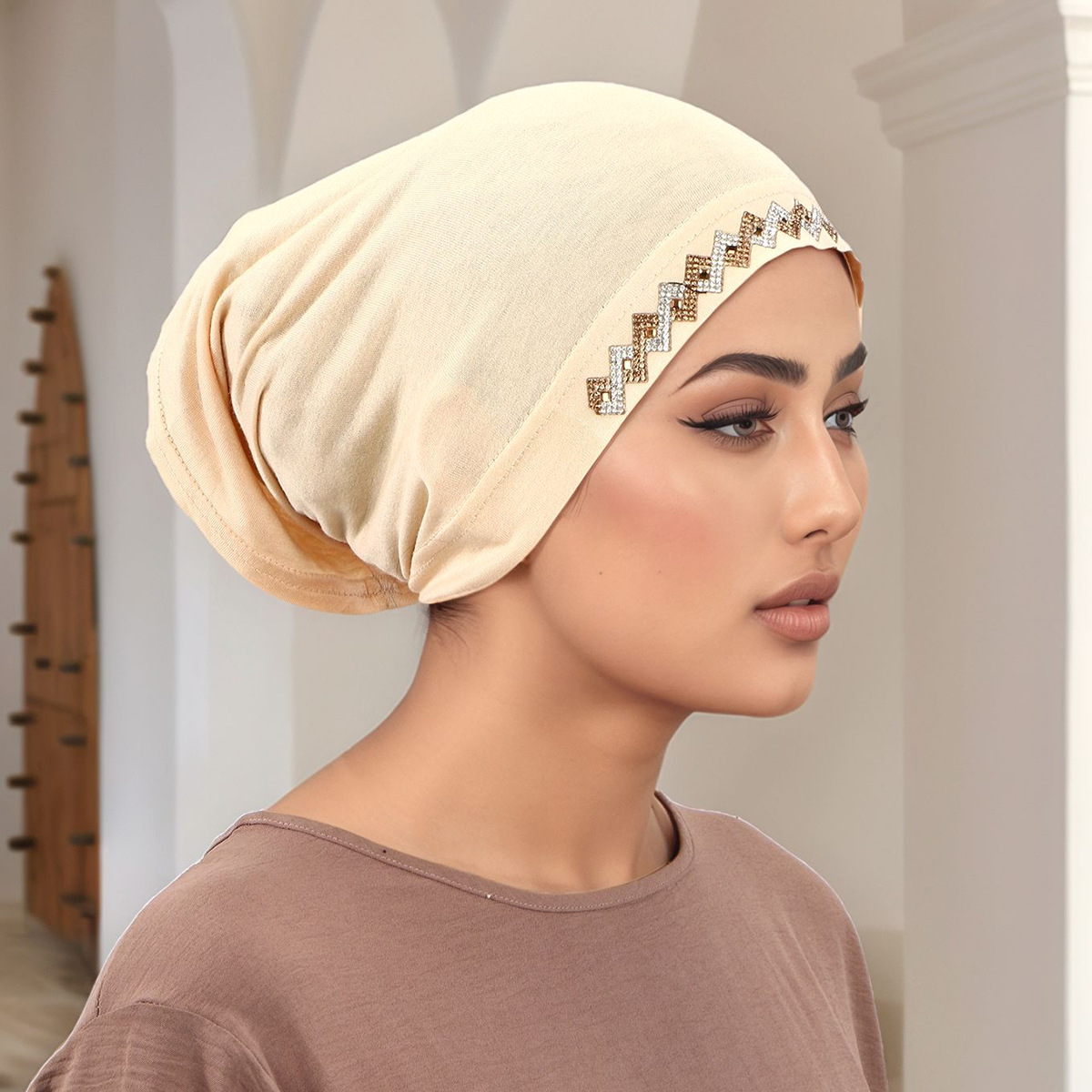 Muslim Head Cover Hat Elastic  - Women Fashion Wear recension och pris