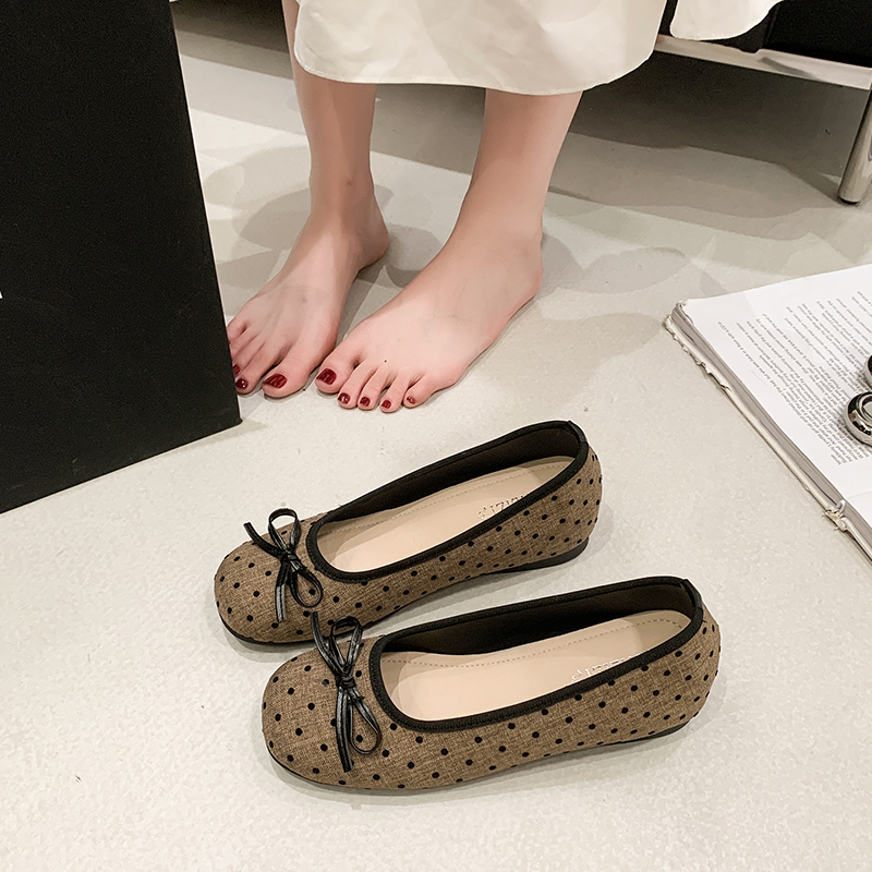 Soft Korean-style Bow Tie Flat - Women'S Fashion For Summer 2026 recension och pris