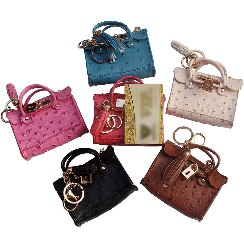 Multifunction Leather Key Bag  - Coin Purse Women recension och pris