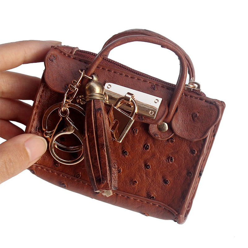 Multifunction Leather Key Bag  - Coin Purse Women recension och pris