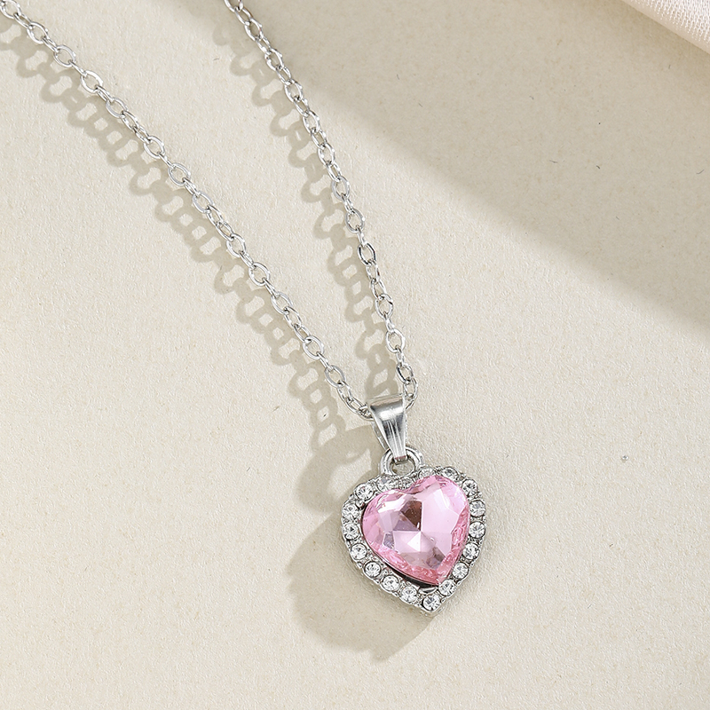 1pc Romantic Pink Heart-shaped - Women'S Day Fashion Show recension och pris