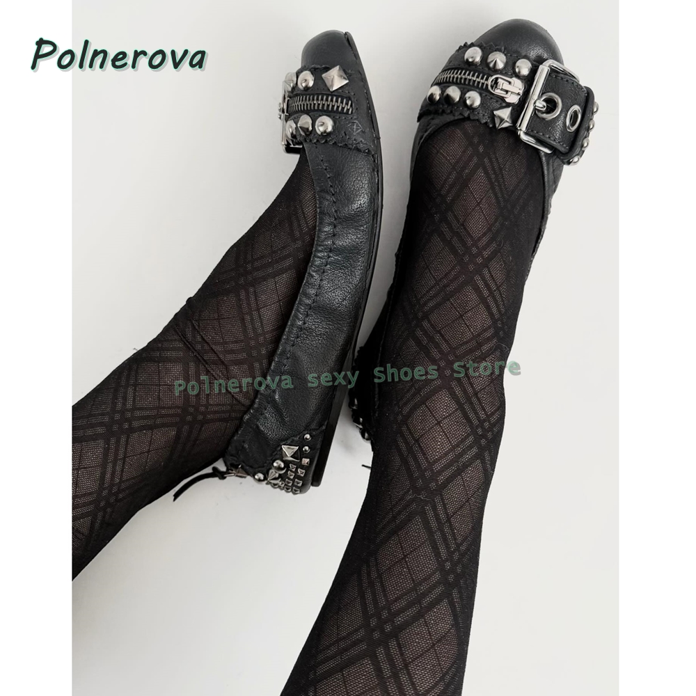 Rivet Belt Buckle Mary Jane Sh - Women'S Fashion For Summer 2026 recension och pris
