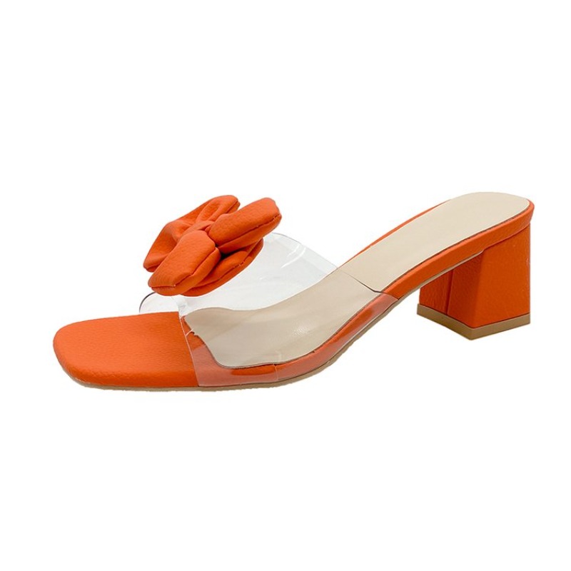 Heeled Women Slippers Bow High - Women'S Fashion Summer 2025 recension och pris