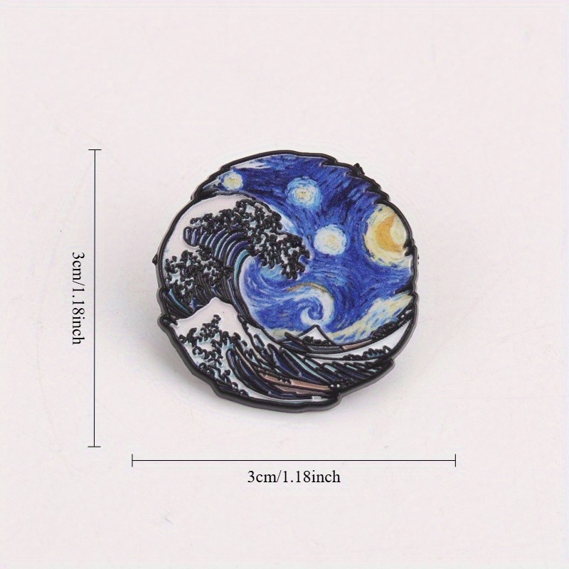 Wave & Vortex Fusion Pin - Hok - Women Fashion History recension och pris