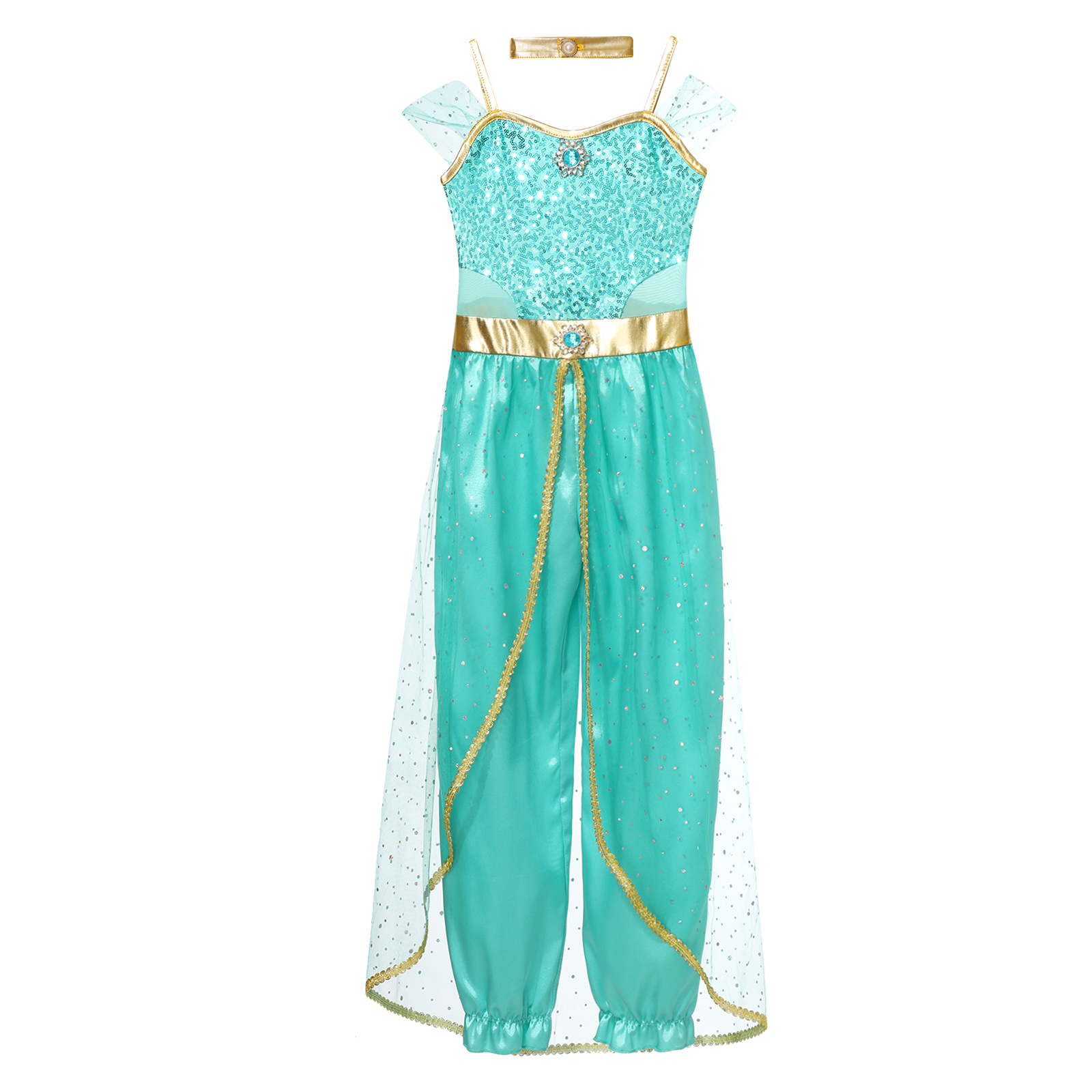 Girls Sequin Indian Oriental A - Women Fashion Necklace recension och pris