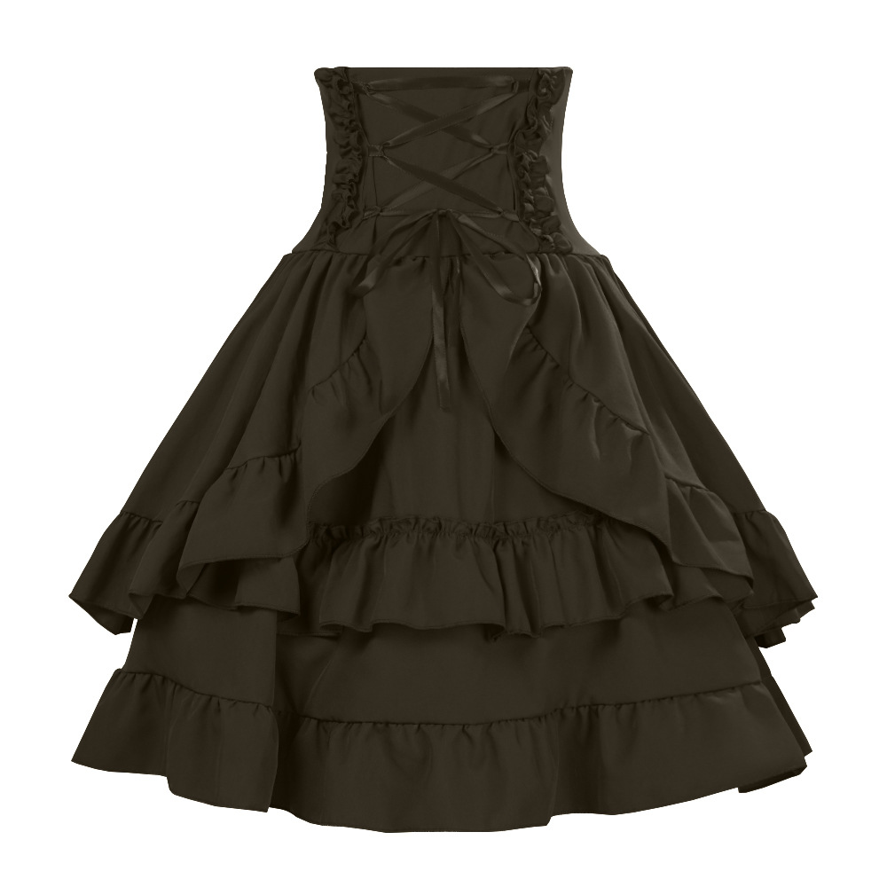Summer Gothic Retro Lolita Ski - Women'S Fashion Layering recension och pris