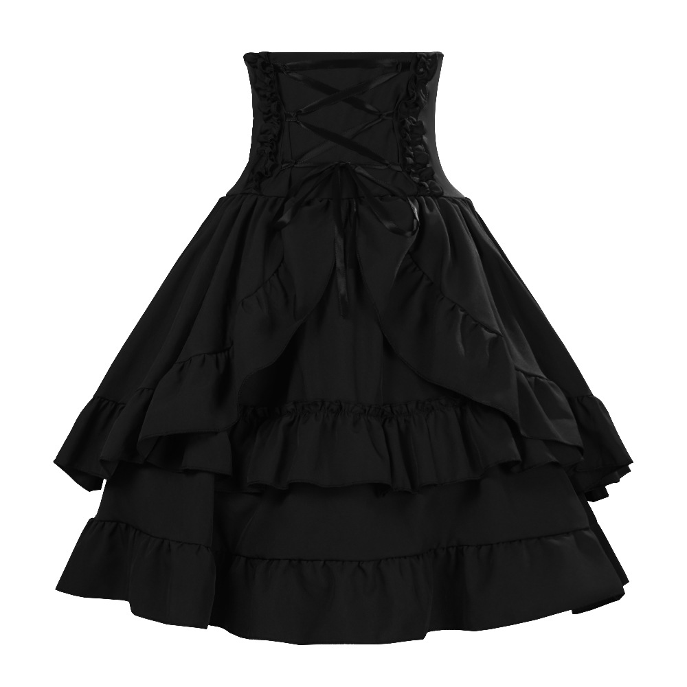 Summer Gothic Retro Lolita Ski - Women'S Fashion Layering recension och pris