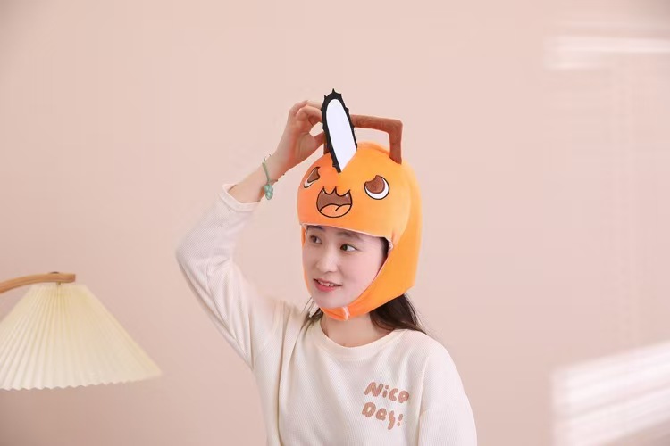 Anime Chainsaw Man Pochita Cos - Women'S Fashion Hats recension och pris