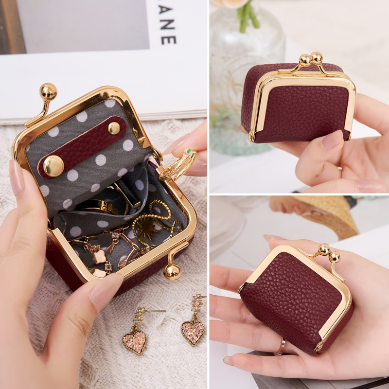 Mini Leather Coin Purse – with - Coin Purse Women recension och pris