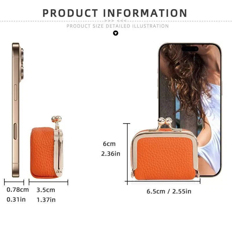 Mini Leather Coin Purse – with - Coin Purse Women recension och pris