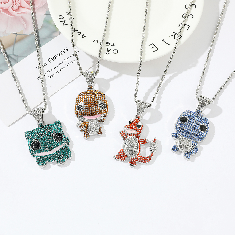 Diamond Studded Squirtle Neckl - Women Fashion Necklace recension och pris