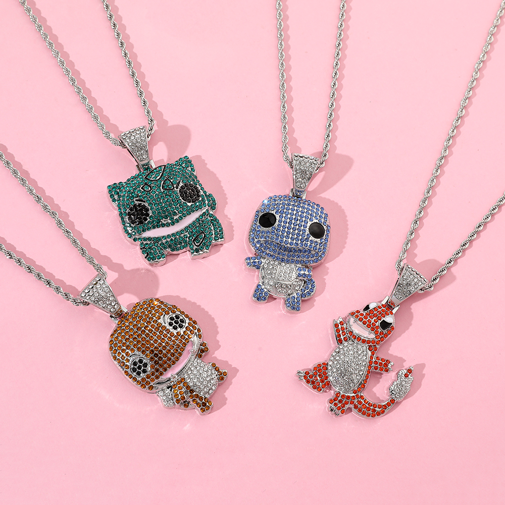 Diamond Studded Squirtle Neckl - Women Fashion Necklace recension och pris