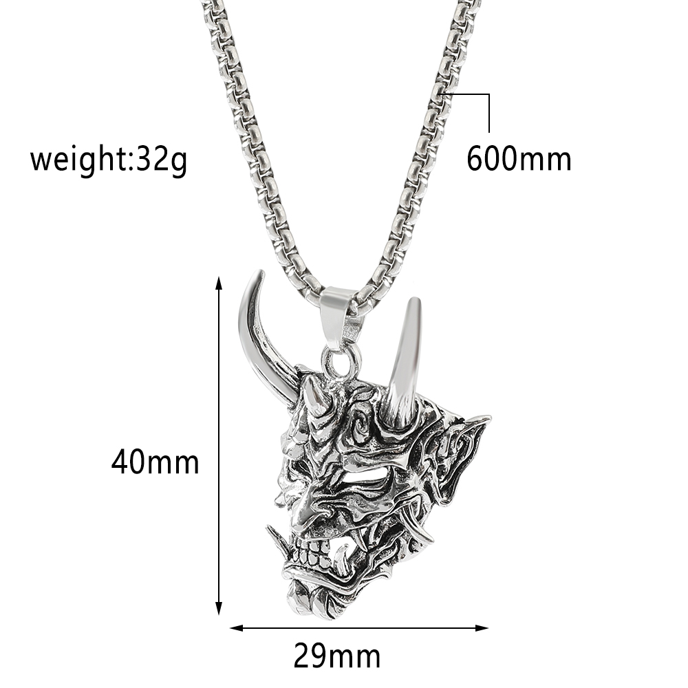 Handsome Rascal Ghost Mask Pen - Women Fashion Necklace recension och pris
