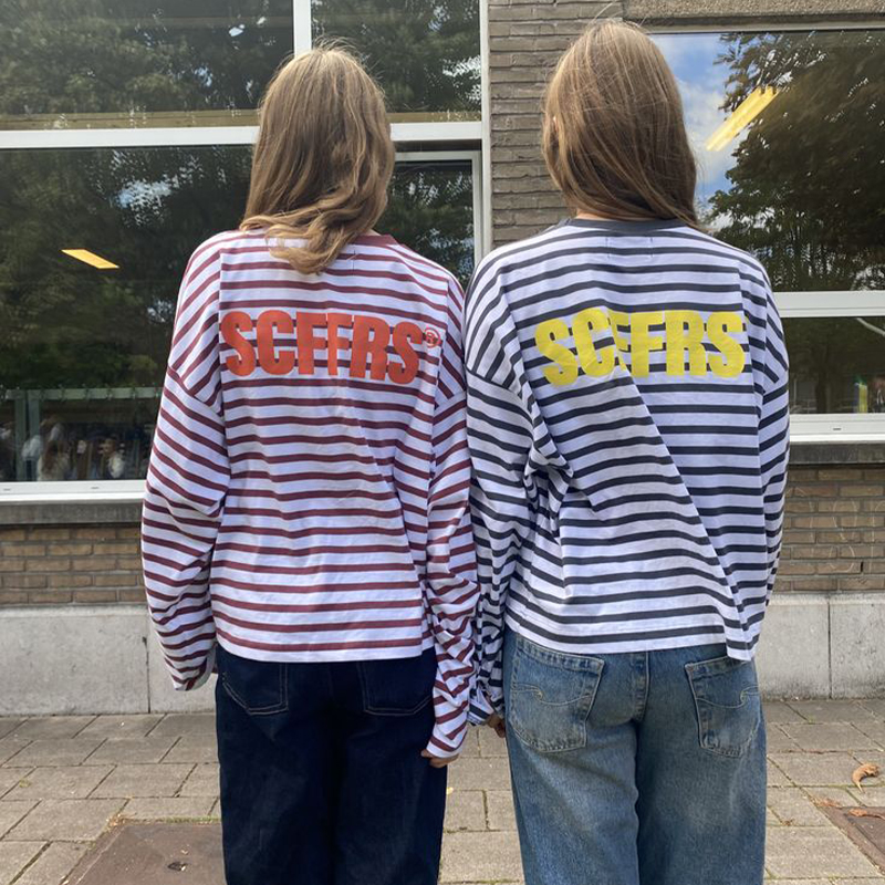 SCFFRS Striped Sweatshirt Tops - Women Fashion Wear recension och pris