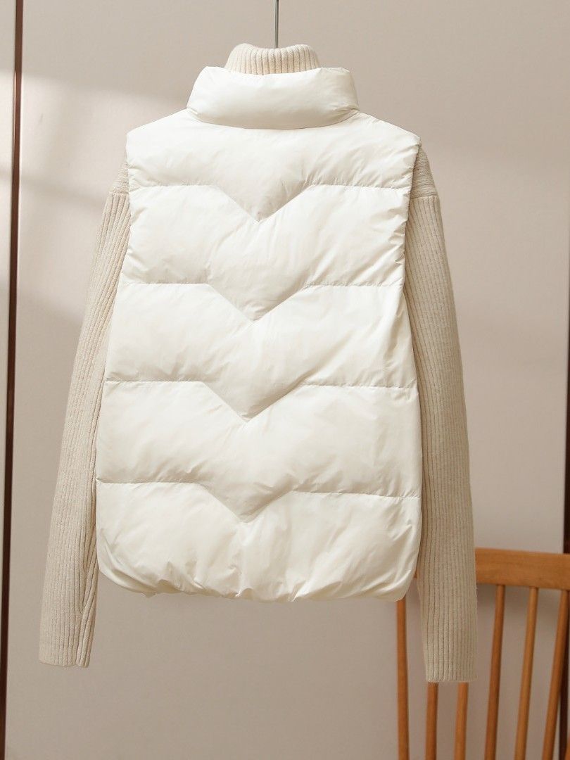 2025 New Winter Warm Cropped V - Puffer Vest Fashion Women recension och pris