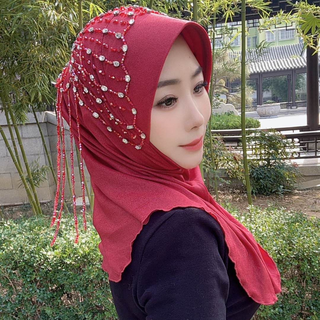 Africa Ethnic Hats Hijab Black - Women'S Fashion Hats recension och pris
