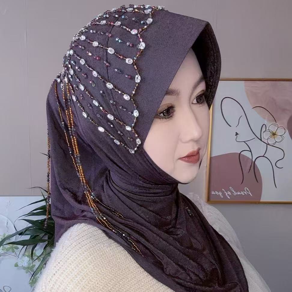 Africa Ethnic Hats Hijab Black - Women'S Fashion Hats recension och pris