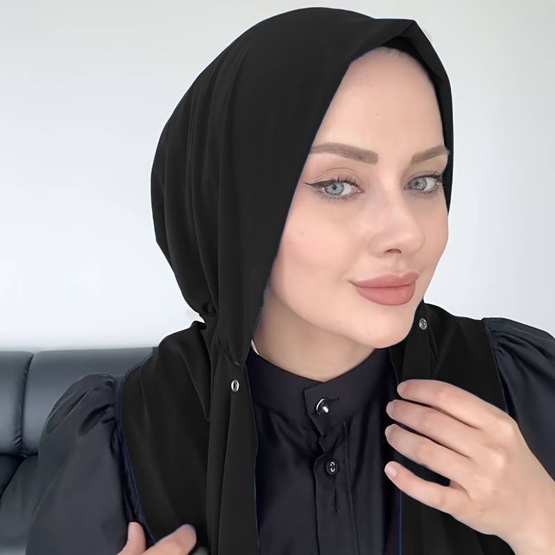Muslim fashion simple solid co - Women'S Fashion Hats recension och pris